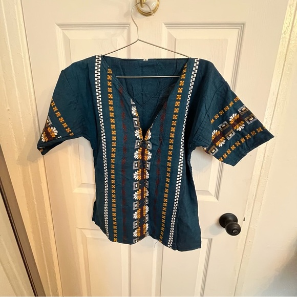Vintage Tops - Vintage Woven Tunic